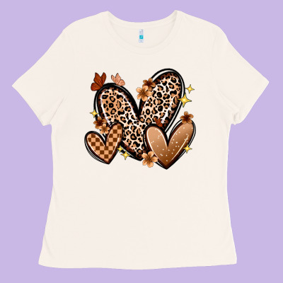Melanin Hearts Ladies Tee Designed By Zillion Design Studio