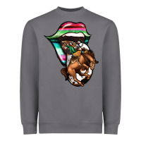 Storm Serape Cowboy Tongue Heavyweight Sweatshirt - Jasminsmagicworld