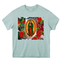 Arona Lady of Guadalupe Heavy Core Tee - CTS Tumbler Store