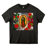 Asphalt Lady of Guadalupe Heavy Core Tee - CTS Tumbler Store