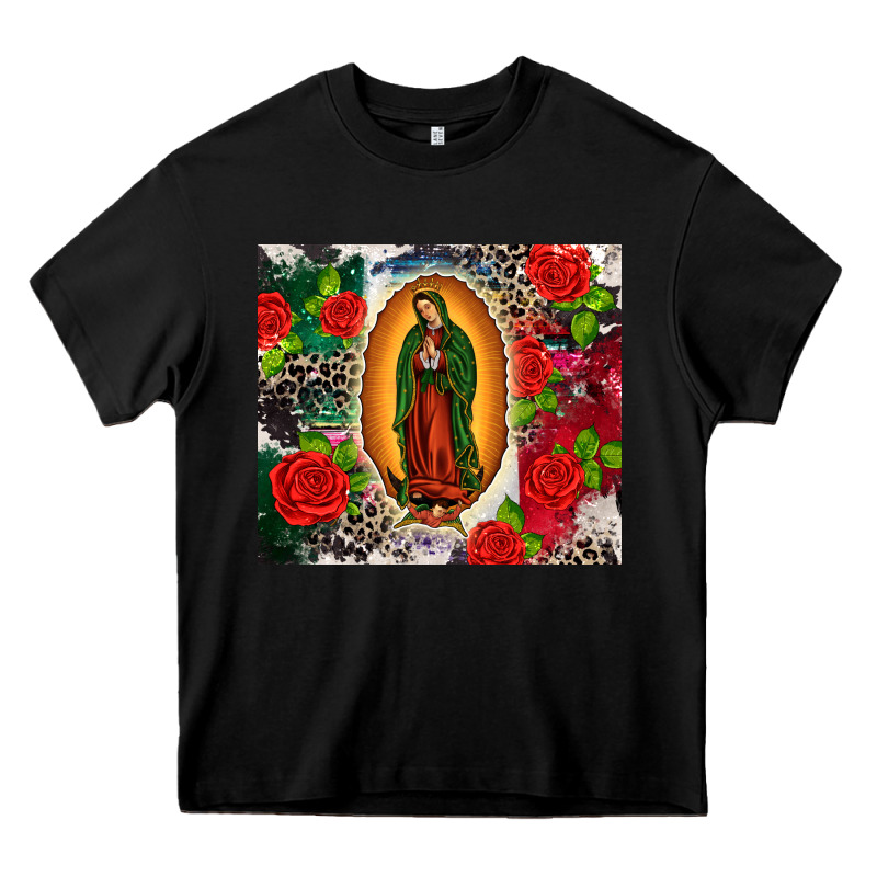 Lady Of Guadalupe Heavy Core Tee by CTS Tumbler Store | Teevron