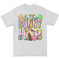 Dove Grey Do the bunny hop Easter Day Premium Tee - Neo Western