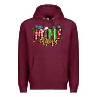 Burgundy mimi claus Premium Hoodie - texasbilliewilder