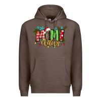 Coffee mimi claus Premium Hoodie - texasbilliewilder