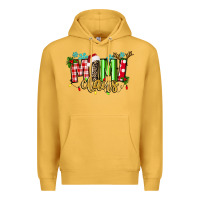 Mustard mimi claus Premium Hoodie - texasbilliewilder
