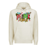Oatmeal Heather mimi claus Premium Hoodie - texasbilliewilder