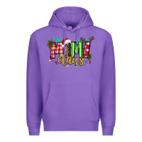 Purple mimi claus Premium Hoodie - texasbilliewilder