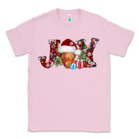 Bubblegum Pink joy christmas heifer Classic Tee - AdoDesignShop