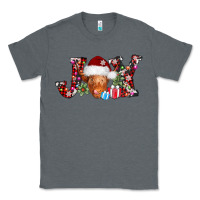 Charcoal Heather joy christmas heifer Classic Tee - AdoDesignShop