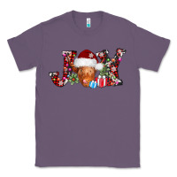 Lavender joy christmas heifer Classic Tee - AdoDesignShop