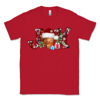 Red joy christmas heifer Classic Tee - AdoDesignShop