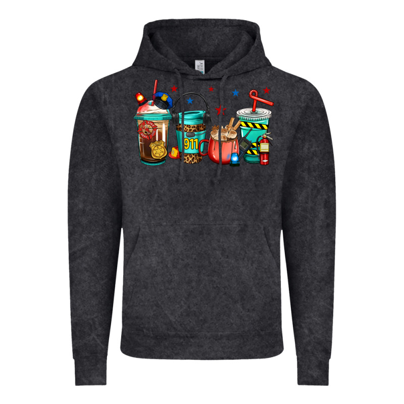 911 Police Firefighter Dispatcher Vintage Hoodie by Jasminsmagicworld | Teevron