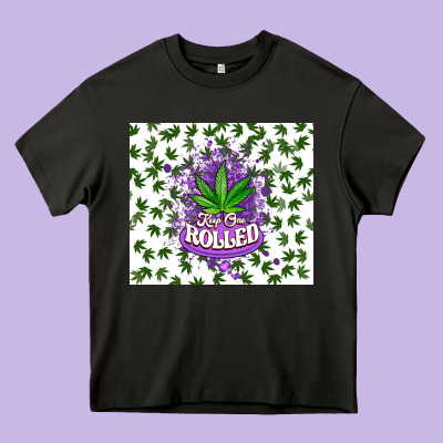 Keep One Rolled Weed Heavy Core Tee Designed By Cts Tumbler Store