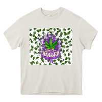 Cream keep one rolled weed Heavy Core Tee - CTS Tumbler Store