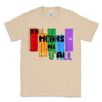 Mushroom y'all means all y'all Classic Tee - MaliasSmallBusiness