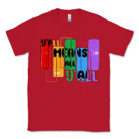 Red y'all means all y'all Classic Tee - MaliasSmallBusiness