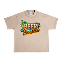 French Oak Beer and sunshine Urban Heavy Tee - NancyCooperArtShop