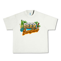 Pistachio Beer and sunshine Urban Heavy Tee - NancyCooperArtShop