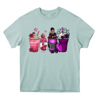 Arona wednesday and enid coffee cups Heavy Core Tee - Zillion Design Studio