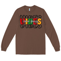 Chestnut black history vibes Long Sleeve Tee - MaliasSmallBusiness