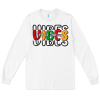 White black history vibes Long Sleeve Tee - MaliasSmallBusiness