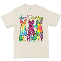 Bone Don't worry be hoppy Easter Day Premium Tee - Neo Western