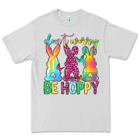 Don't Worry Be Hoppy Easter Day Premium Tee | Teevron