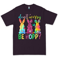 Plum Don't worry be hoppy Easter Day Premium Tee - Neo Western