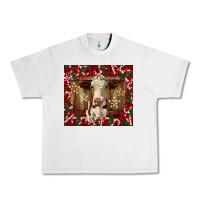 Lunar Rock christmas heifer with candy canes Urban Heavy Tee - BarkalooDesign