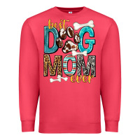 Cardinal Best Dog Mom Ever Premium Sweatshirt - texasbilliewilder