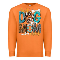 Carrot Best Dog Mom Ever Premium Sweatshirt - texasbilliewilder