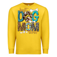 Lemon Best Dog Mom Ever Premium Sweatshirt - texasbilliewilder
