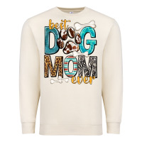 Sandshell Best Dog Mom Ever Premium Sweatshirt - texasbilliewilder