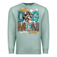 Seafoam Best Dog Mom Ever Premium Sweatshirt - texasbilliewilder