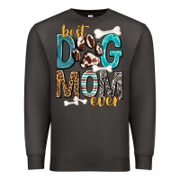 Smoke Best Dog Mom Ever Premium Sweatshirt - texasbilliewilder