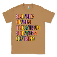 Toasted Coconut lgbtq pronouns Classic Tee - MaliasSmallBusiness