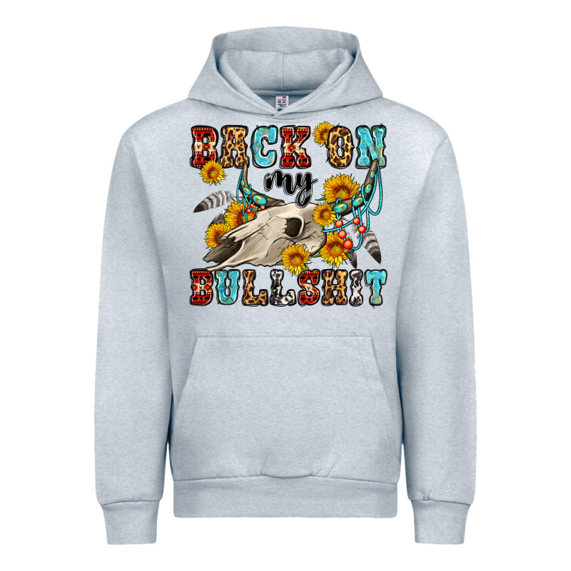 Back On My Bullshit Western Olivia Urban Hoodie by OliviaCreatesArt | Teevron
