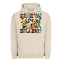 Pigment French Oak back on my bullshit western olivia Urban Hoodie - OliviaCreatesArt