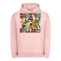 Pigment Salmon back on my bullshit western olivia Urban Hoodie - OliviaCreatesArt