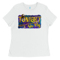White Tonight We Fly Ladies Tee - texasbilliewilder
