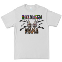 Dove Grey halloween mama Premium Tee - CowhideDigitalArt