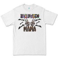 White halloween mama Premium Tee - CowhideDigitalArt