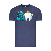 Vintage Denim my first tooth tooth fairy Vintage Tee - Jasminsmagicworld