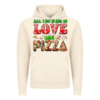 Vintage Artic all you need is love and pizza Vintage Hoodie - AdoDesignShop
