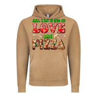 Vintage Camel all you need is love and pizza Vintage Hoodie - AdoDesignShop