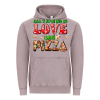 Vintage Zinc all you need is love and pizza Vintage Hoodie - AdoDesignShop