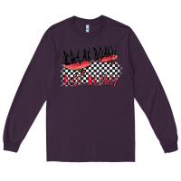 Plum break boards not hearts Long Sleeve Tee - MaliasSmallBusiness