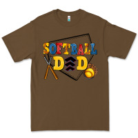 Cacao softball dad Premium Tee - AdoDesignShop