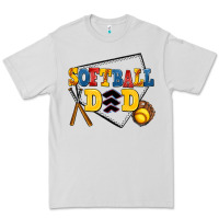 Dove Grey softball dad Premium Tee - AdoDesignShop