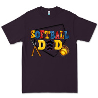 Plum softball dad Premium Tee - AdoDesignShop